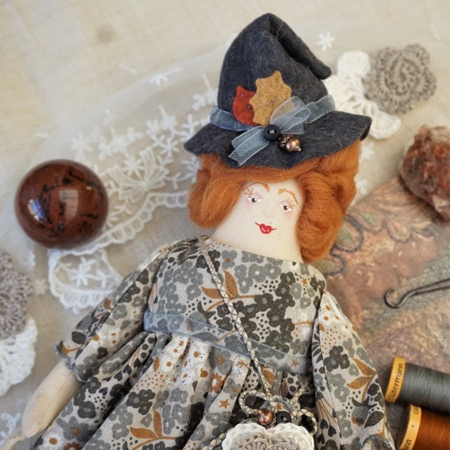 Helena, A Little Lancashire Witch Doll