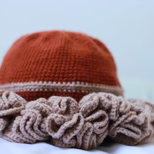 All size fit crochet bucket hat 