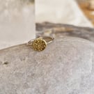 Persian gold flower ring