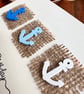 Coastal anchor birthday card seaside holiday greetings ocean lover gift from son - Image 2