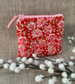 Fabric Coin Purse, Money Pouch, Zipped Purse, Purse, Card Holder, Floral - Image 2