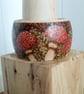 Pyrography toadstool wooden bangle  - Image 4