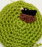 Crochet Nest in Potted Tree - Alternative to a New Home Card - Image 3