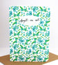 Forget me not pattern card - Image 3
