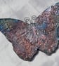 Raku butterfly wall-art - Image 1