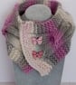 Neck Warmer - Scarf - Cable Knit Neck Warmer - Image 1