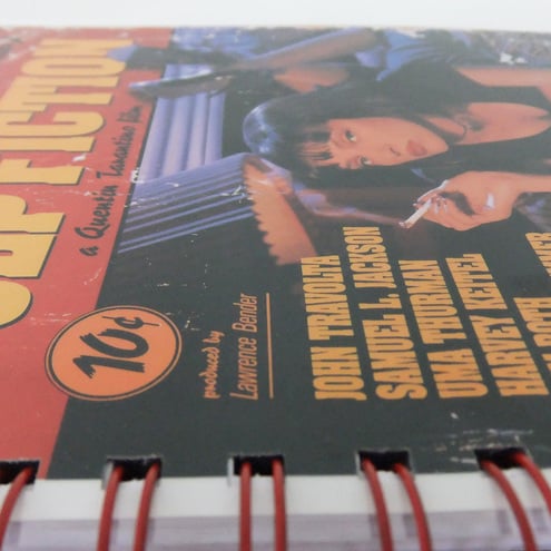 Handmade Journal – Pulp Fiction notebook - Folksy