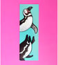 Humboldt penguin bookmark 