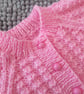 18" Patterned Round Neck Cardigan  - Image 3