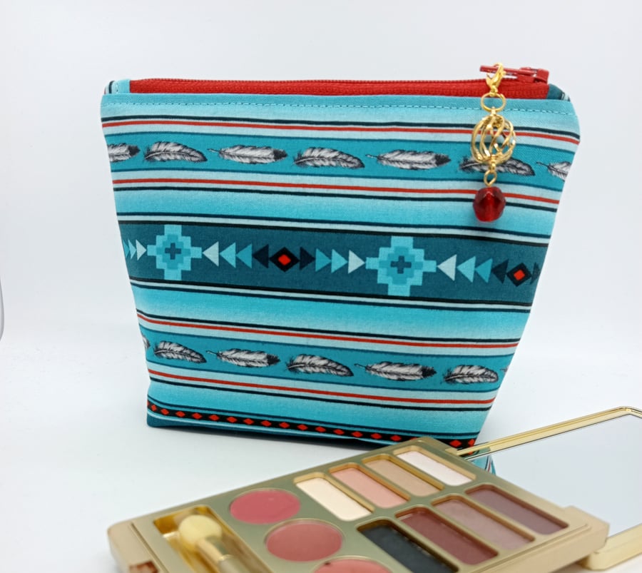 Native American pattern make up bag 28KF