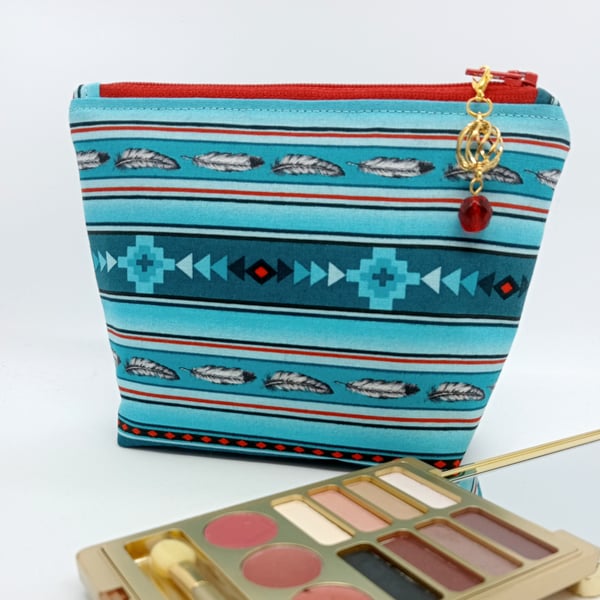Native American pattern make up bag 28KF