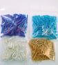 Destash 12mm bugle beads