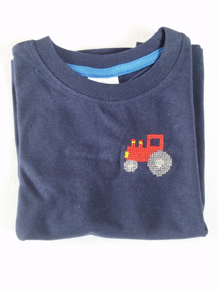 Tractor T-shirt age 2