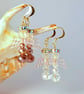  Christmas Angel Earrings 2 Pack, Stocking Filler, Secret Santa, Includes UK P&P