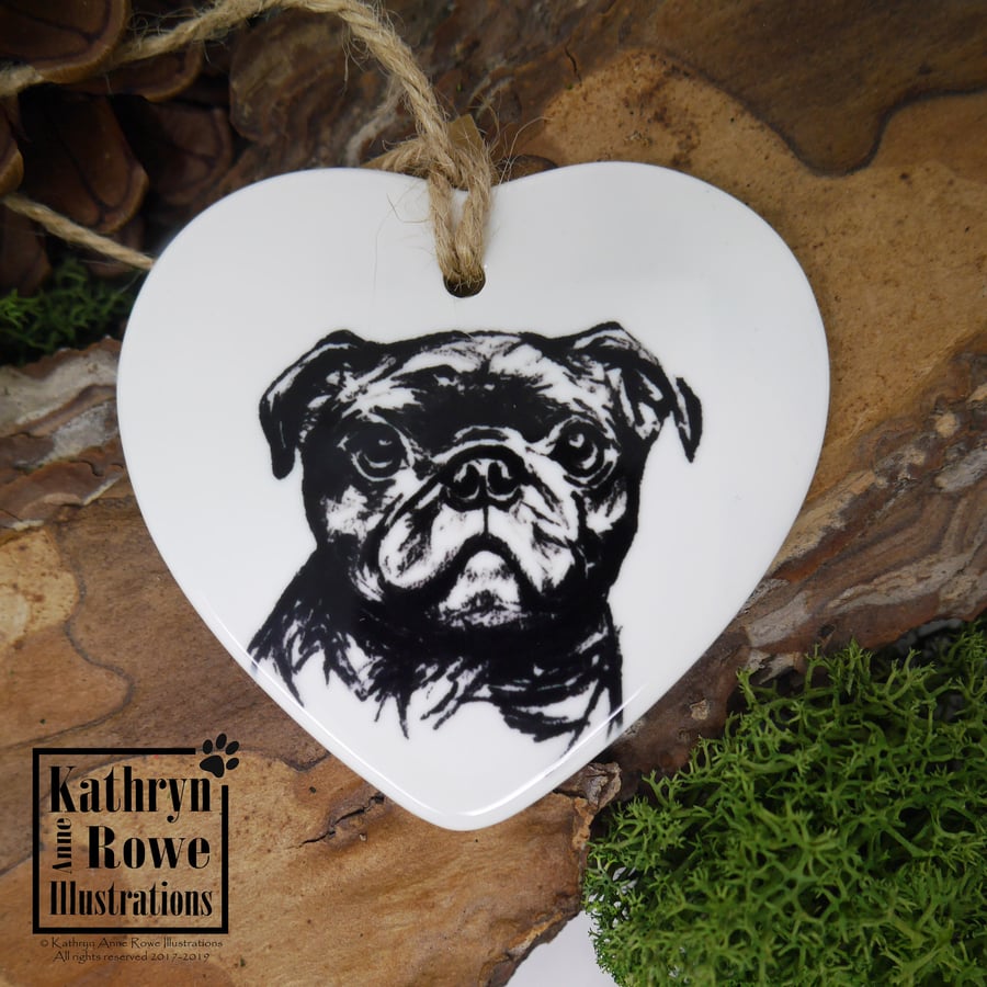 Pug, Pug Lovers, Gifts For Pug Lovers, Pug Gift, Letterbox Gift, Personalised