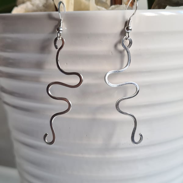 925 Silver Changable Dangle Earrings Gift Handmade Jewellery Jewelry Jewelery