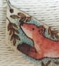 Pyrography fox pendant - Image 4