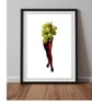 A4 Art print - grapes - Image 1