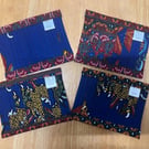 Jelly Roll Coasters - African Print