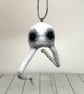 Spun Cotton Fresno Night Crawler Art Doll