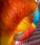 Wool Art Batt - "Rusted Tropics" - Image 4