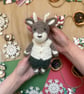 Digital PDF pattern Cottagecore Reindeer Amigurumi Crochet Pattern, Woodland Toy - Image 5