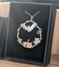 Handcrafted silver and copper pendant - Image 2
