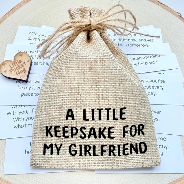 A Keepsake of Love for My Girlfriend, 31 Quotes, Anniversary Birthday Gift