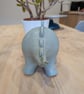 Ceramic stegosaurus ornament, dinosaur figurine  - Image 3