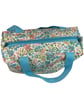 Large wash bag in Liberty cotton, floral toiletries bag with handles and pocket. - Image 3
