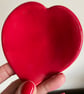 Heart-shaped ceramic trinket dishes - Image 2