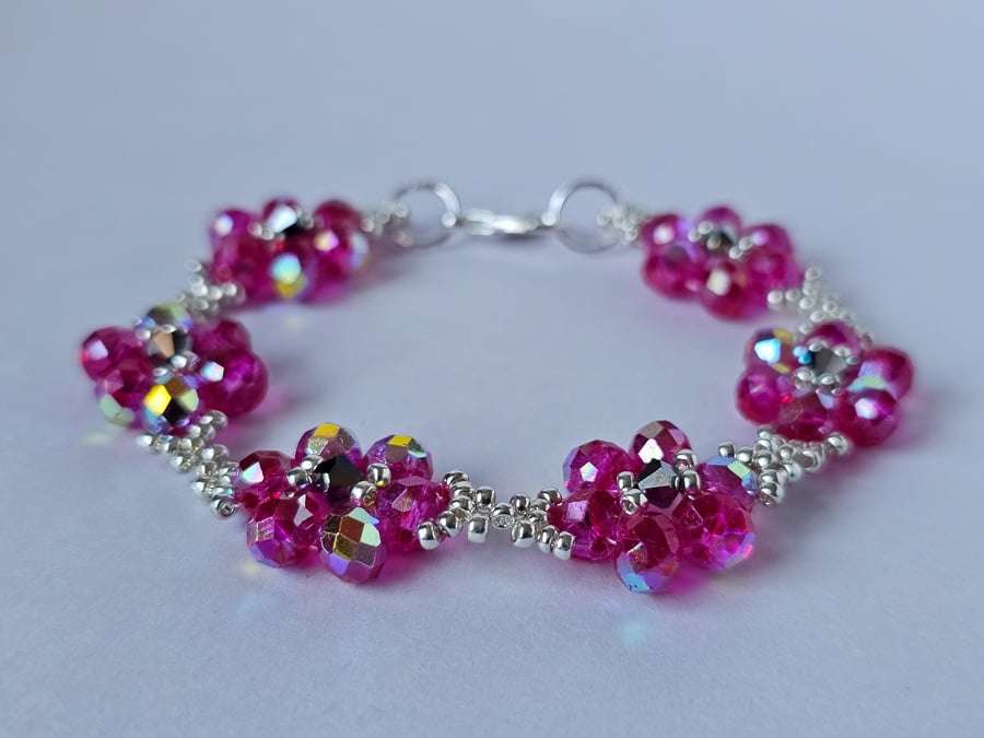 Handmade beaded bracelet