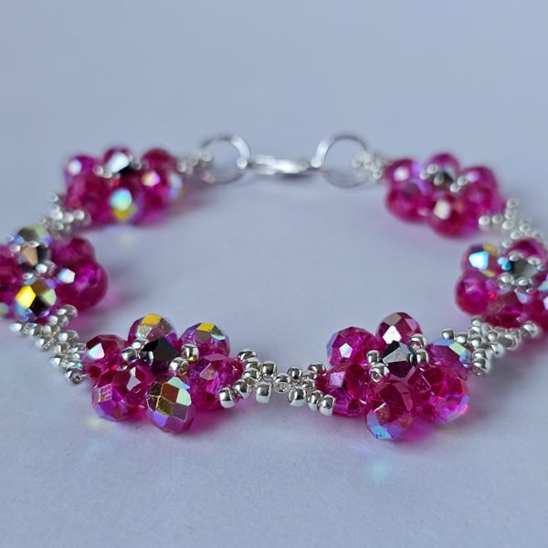 Handmade beaded bracelet