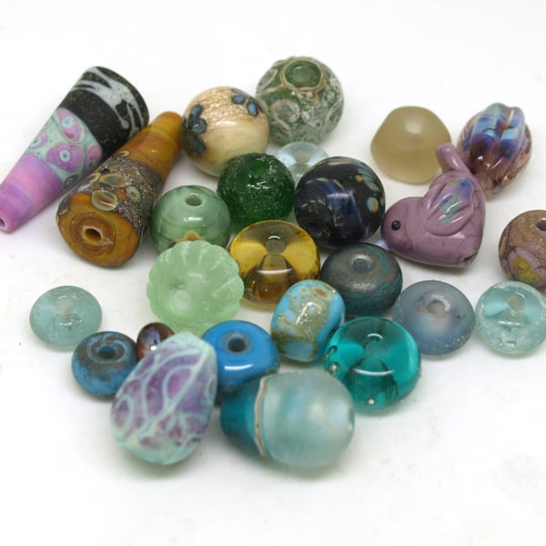 Lampwork Orphan Bead Selection