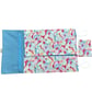 Liberty Floral fabric interchangeable and double pointed knitting needle case, - Image 5