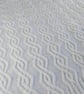 Hand Knitted White Baby Blanket - Diamond Cable Knit, New Baby Gift - Image 8