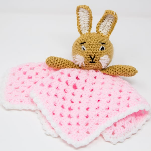 Crocheted Bunny Comforter
