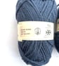 Woolyknit Aran British Wool 2 x 50 gram balls in Denim Blue - Image 2