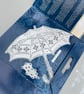 Tattered Lace Umbrella and raindrops die - Image 3