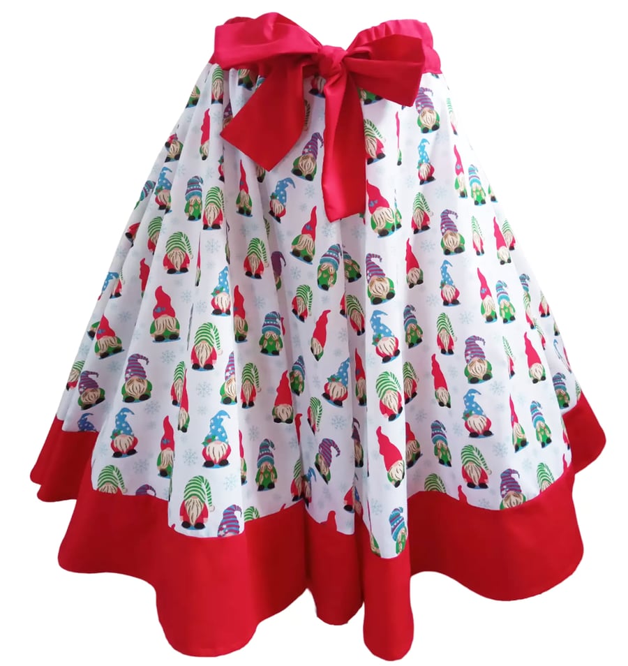 1950s Vintage Retro Rockabilly Circle Skirt Gonks women's sizes 10-26 