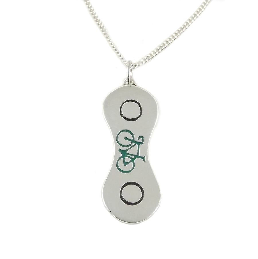 Bicycle Chain Pendant (Large)