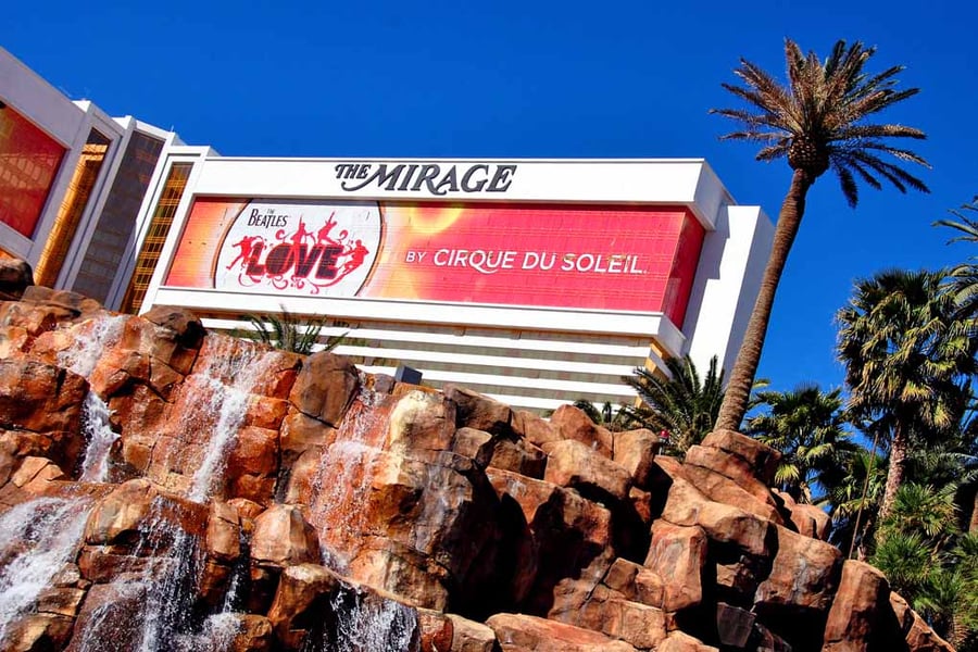 Mirage Hotel Las Vegas United States of America Photograph Print