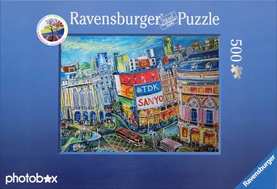 Piccadilly Circus 500 Piece Puzzle 
