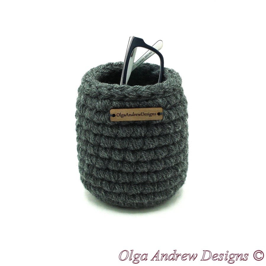 Tabletop glasses cup holder, eyeglass basket, soft eyeglasses holder stand