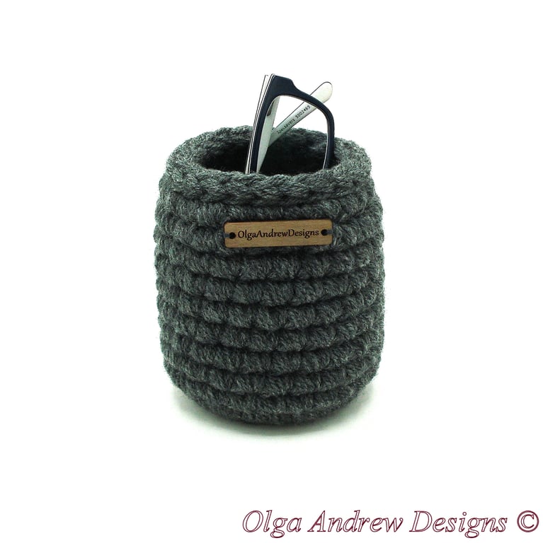 Tabletop glasses cup holder, eyeglass basket, soft eyeglasses holder stand