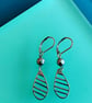 Stainless Steel Teardrop Earrings - Image 2