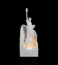 Statue of Liberty USB Lamp – 24cm 3D Printed USA Souvenir Night Light, Warm LED 