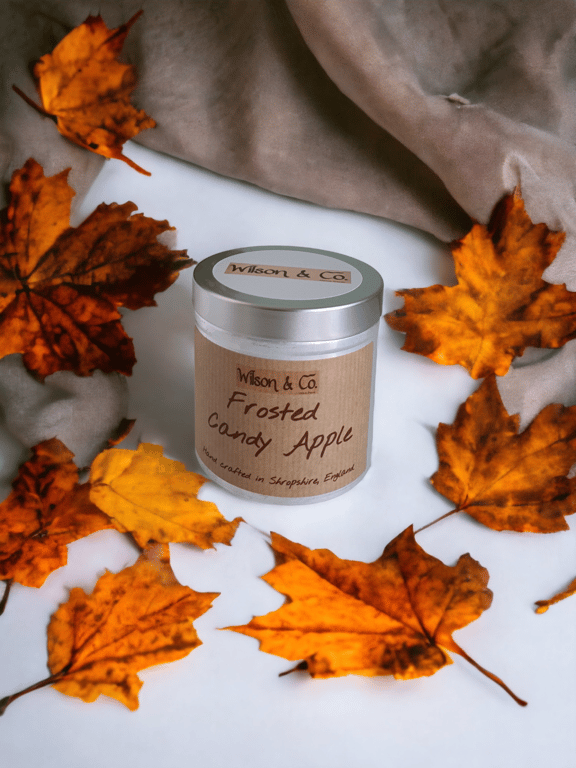 Frosted Candy Apple Scented Candle 230g