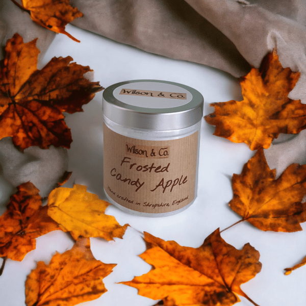 Frosted Candy Apple Scented Candle 230g