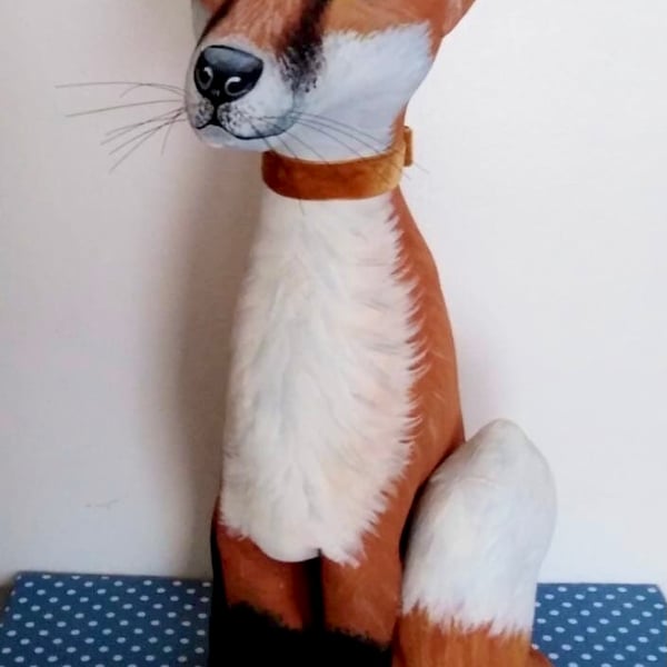 Fox Doorstop or floor ornament 